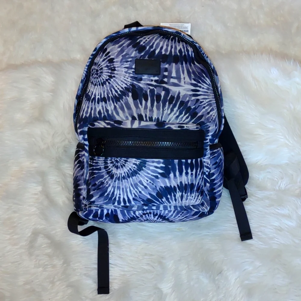 🙀MADDEN GIRL Neoprene Blue Tie Dyed Backpack